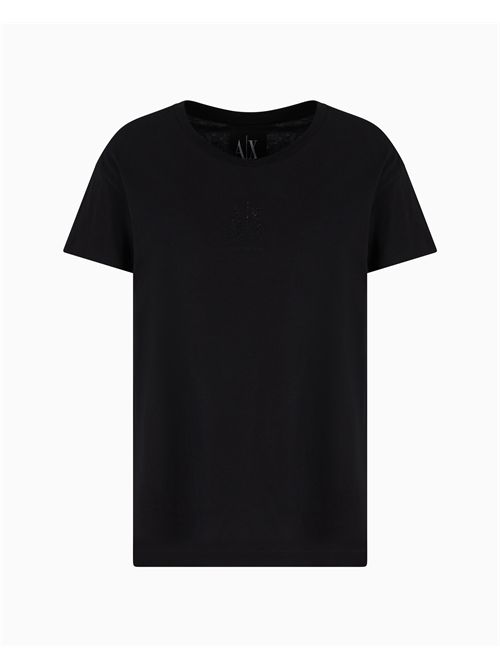 t-shirt woman black ARMANI EXCHANGE | XW000830AF10356/UC001